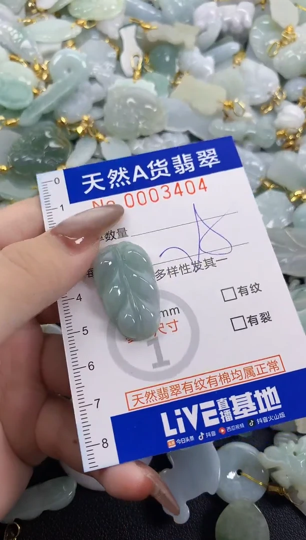 翡翠未镶嵌颈饰天然A货翡翠