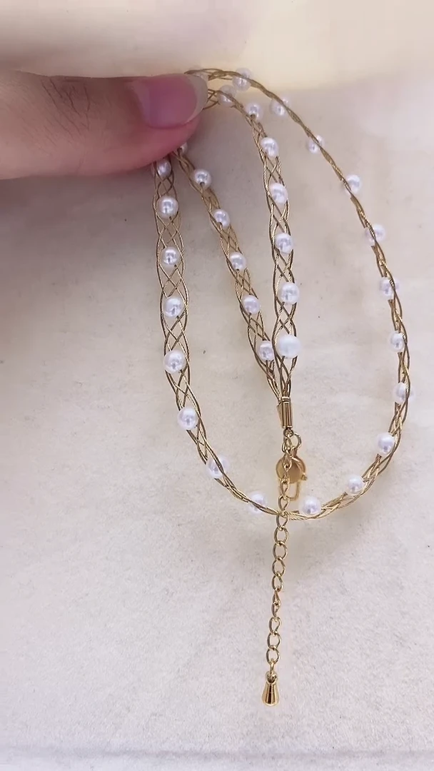 项链未镶嵌淡水珍珠淡水珍珠项链