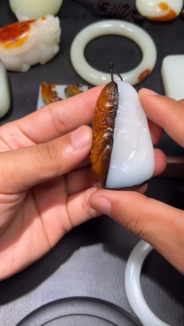 未镶嵌和田玉挂件YL-LL-10.29-18