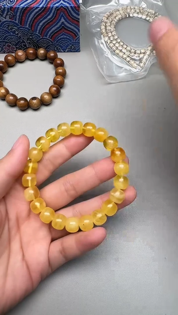 裸石蜜蜡未镶嵌蜜蜡单圈