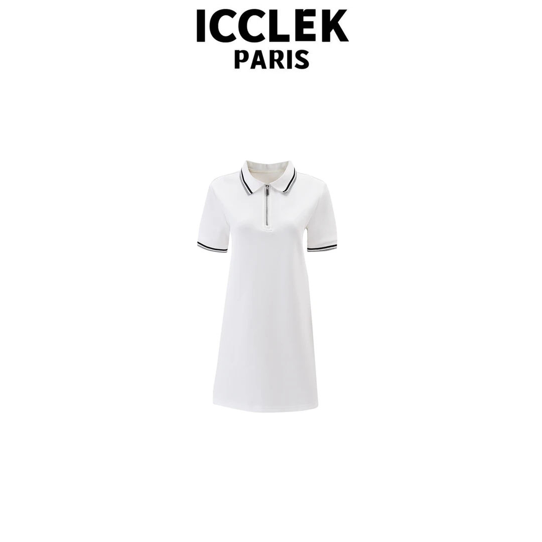 POLO 连衣裙修身显瘦气质夏季轻奢百搭名媛通勤简约时尚裙子-1170