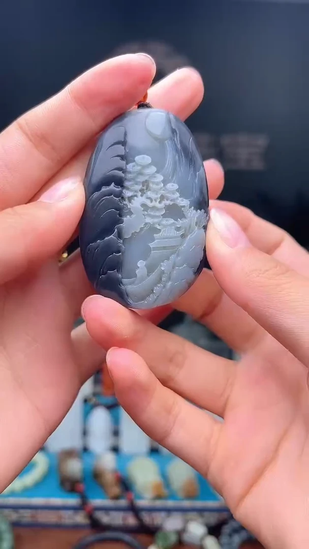 未镶嵌和田玉挂件1