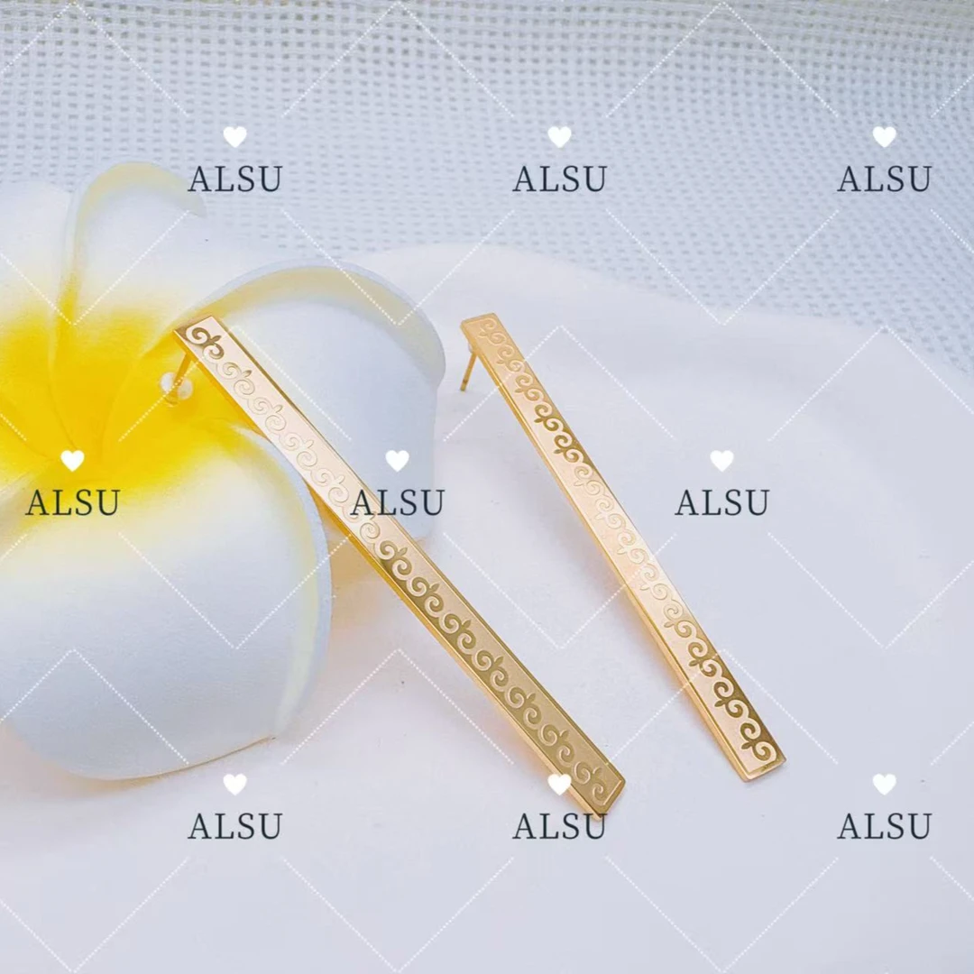 合金耳饰 ALSU原创经典民族风秋冬新款个性时尚耳钉