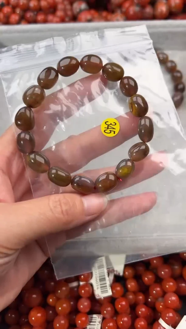 未镶嵌手串南红玛瑙9+