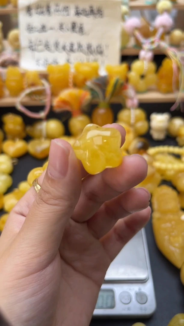 琥珀未镶嵌珠宝奇石139琥珀蜜蜡微瑕