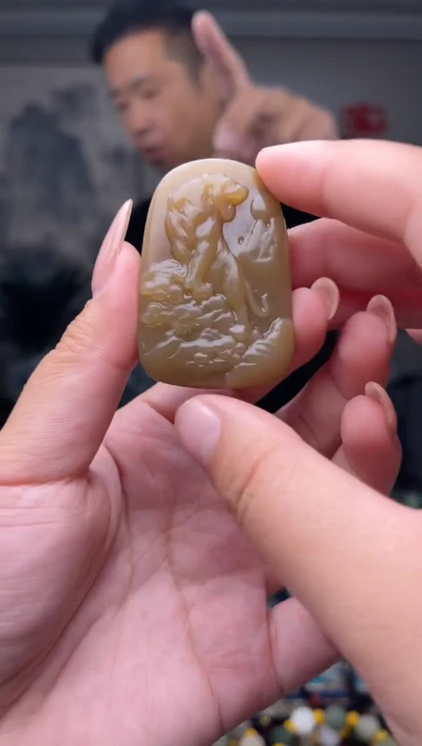 未镶嵌和田玉挂件1