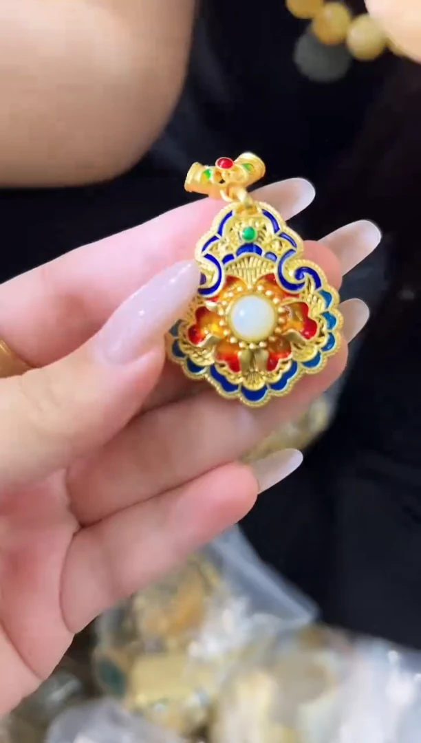 和田玉未镶嵌吊坠(不含链)（多样性发货）022