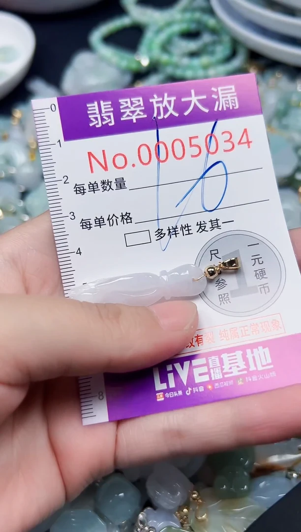 颈饰未镶嵌翡翠5034