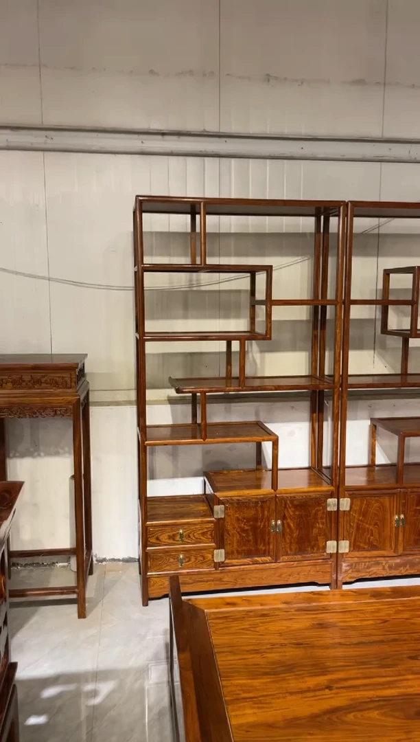 【闪购商品】木博古架一对家具链接