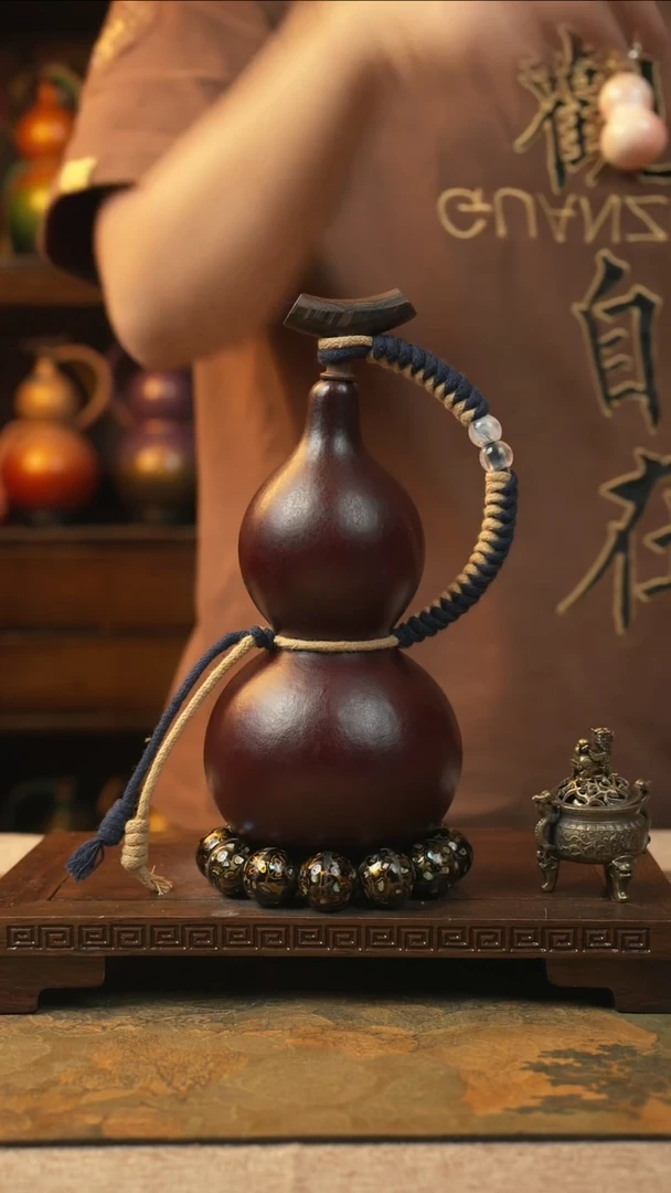 547大漆一物一拍记葫堂出品【不带手串】
