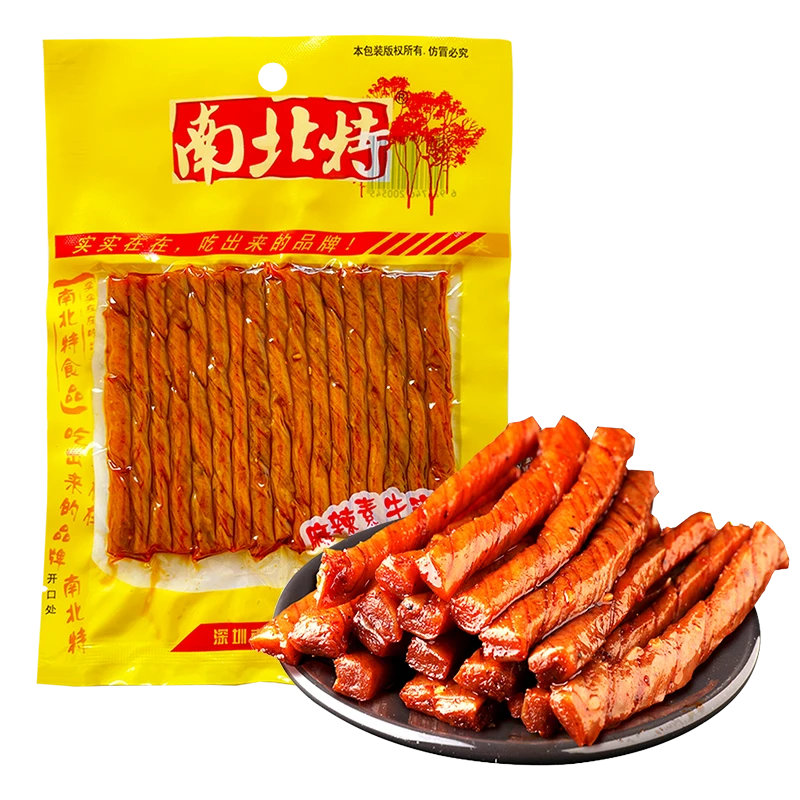 南北特麻辣素牛筋80g