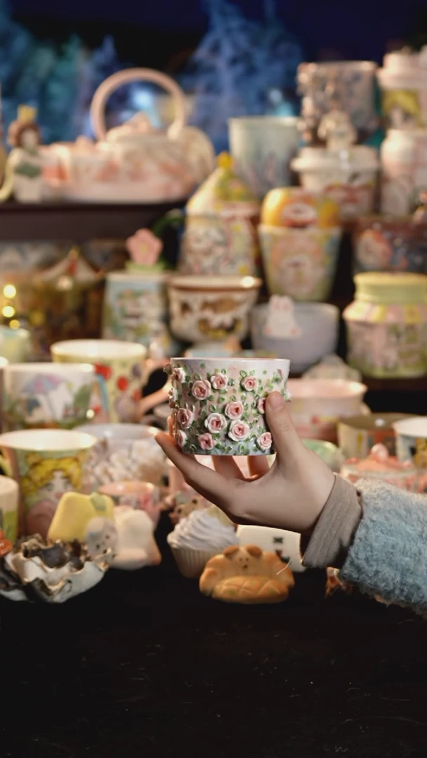 其他陶景德镇釉下彩手绘设计师款陶瓷