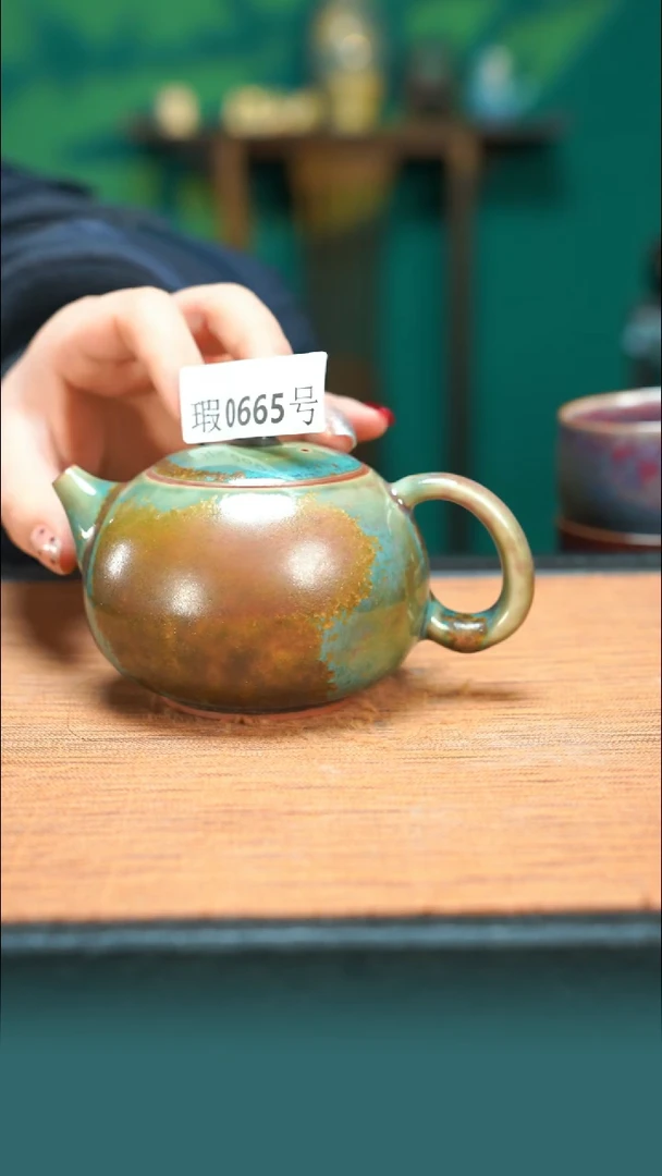 【闪购商品】原矿原产地钧瓷杯壶665