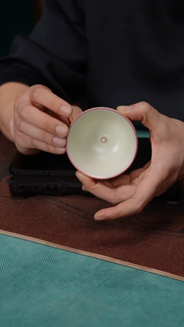 【闪购商品】159-2丹心杯（粉胎 南山堂）