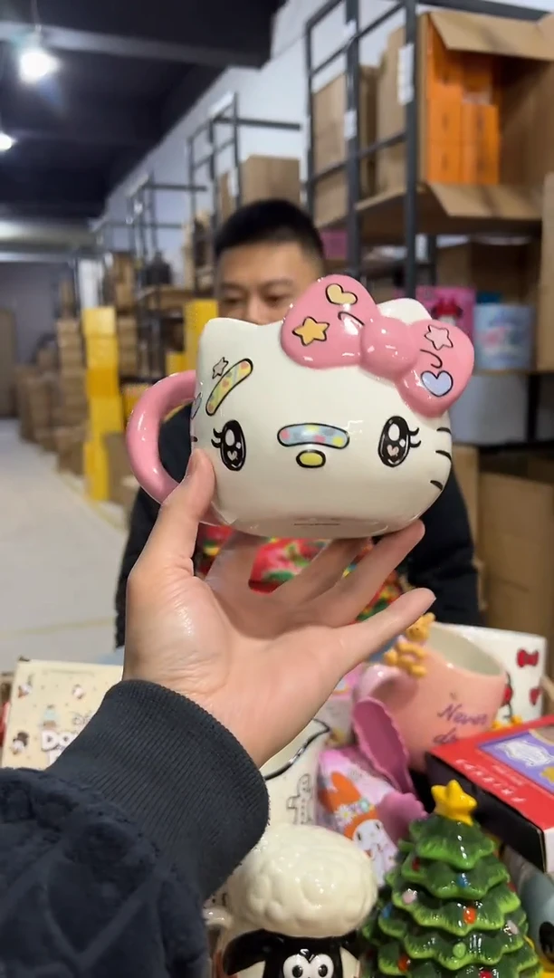 【闪购商品】杯陶瓷创可贴kt头杯