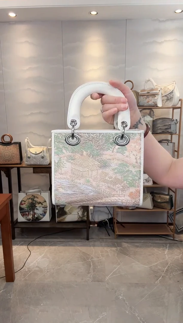 织物【16号清仓福利】头层牛皮 湘绣戴妃