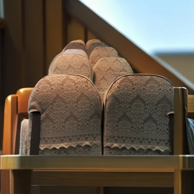 定制商务汽车大中巴客车坐椅头套广告冒蕾丝座套海狮考斯特柯斯达