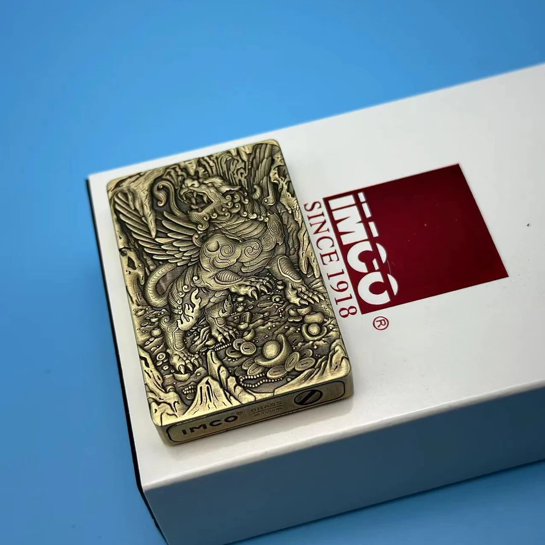 IMCO 天禄貔貅 3500 纯铜打火机