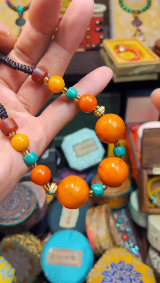 【闪购商品】蜜蜡裸石未镶嵌Q瑞哥专属高端精品55