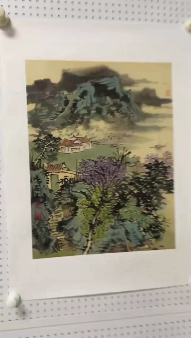 国画1.5平尺石老师国画作品作品