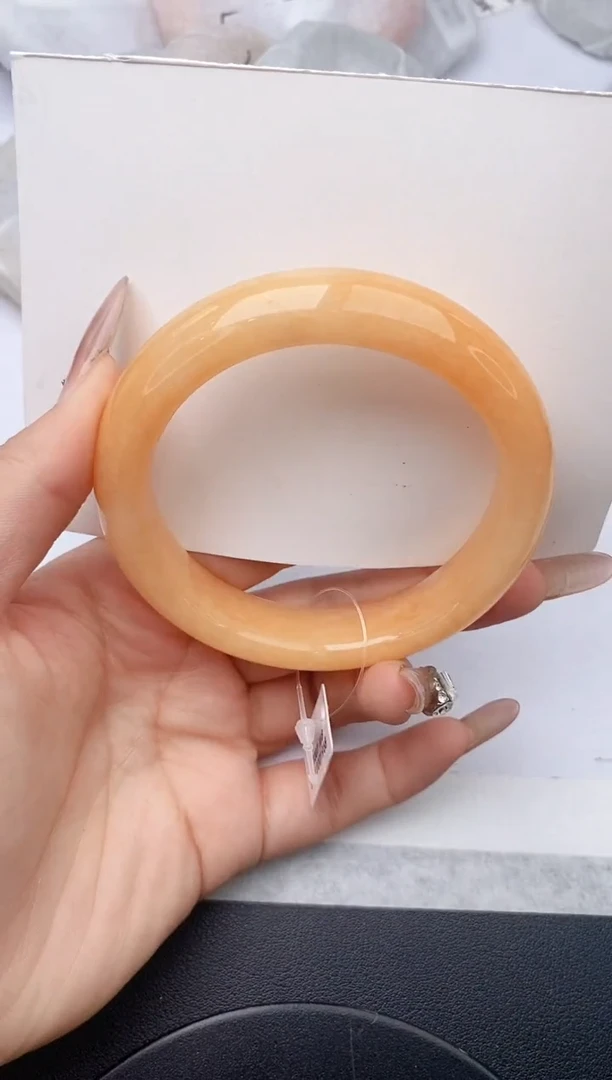 未镶嵌手镯石英质玉w70-HHB62+