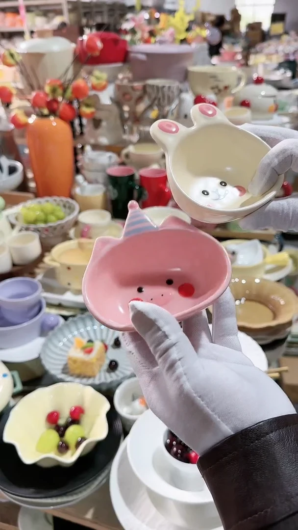 【闪购商品】瓷片2个味碟微瑕凑满20元包邮