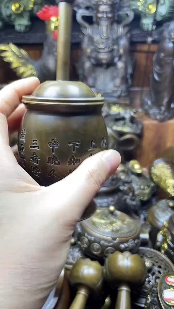 闪购链接，点击下单，有运费险，铜摆件