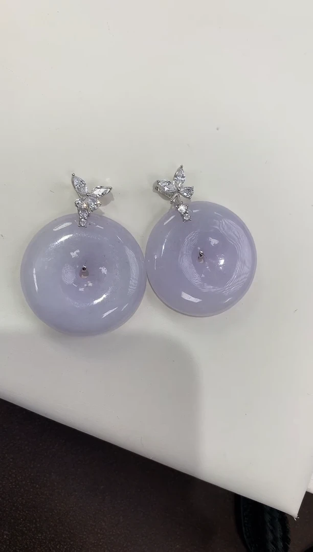 颈饰银S925镶嵌翡翠天然缅甸a货翡翠(多样性发其一)