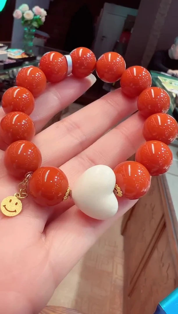 【闪购商品】南红玛瑙手链未镶嵌南红手链