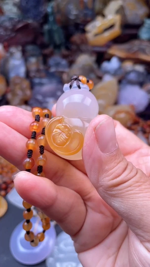 【闪购商品】玛瑙/玉髓颈饰未镶嵌AA