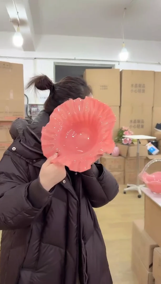 【闪购商品】无铅玻璃甄选花器-k-早16