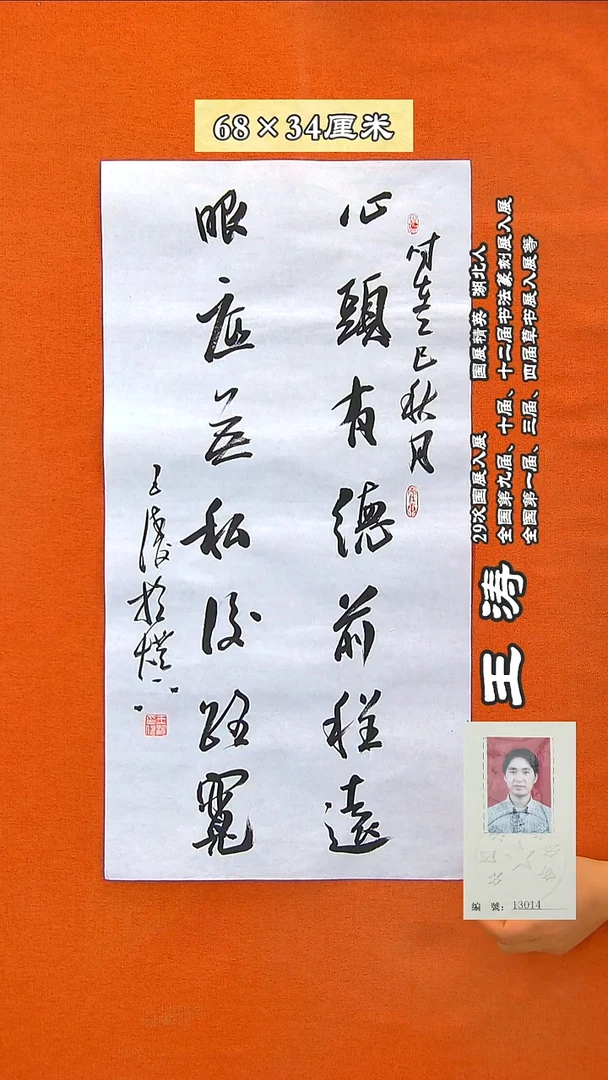 书法196R王涛书法作品