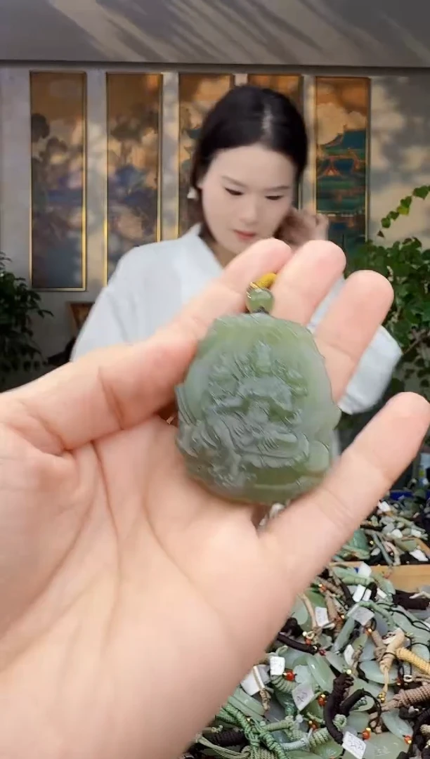 未镶嵌和田玉挂件拍一发一