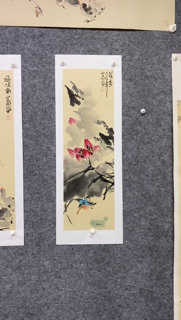 国画尚定固国画作品