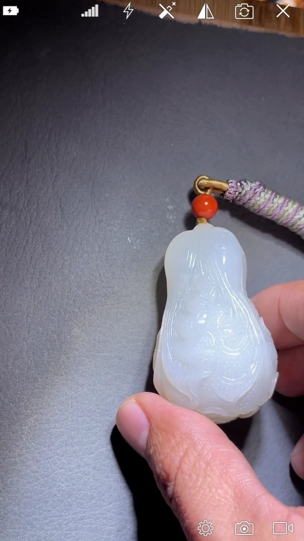 未镶嵌和田玉把件大**河LX 百财