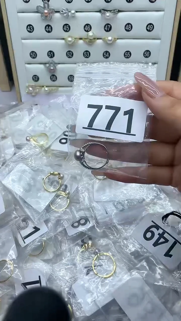 合金珠宝奇石淡水珍珠771