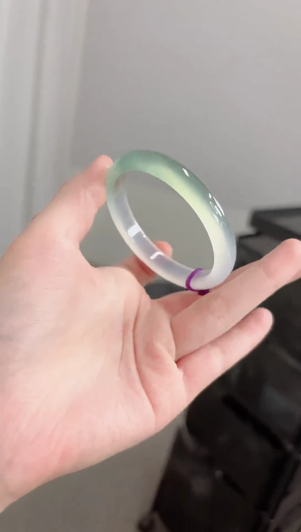 手镯玛瑙/玉髓未镶嵌58圈半山水