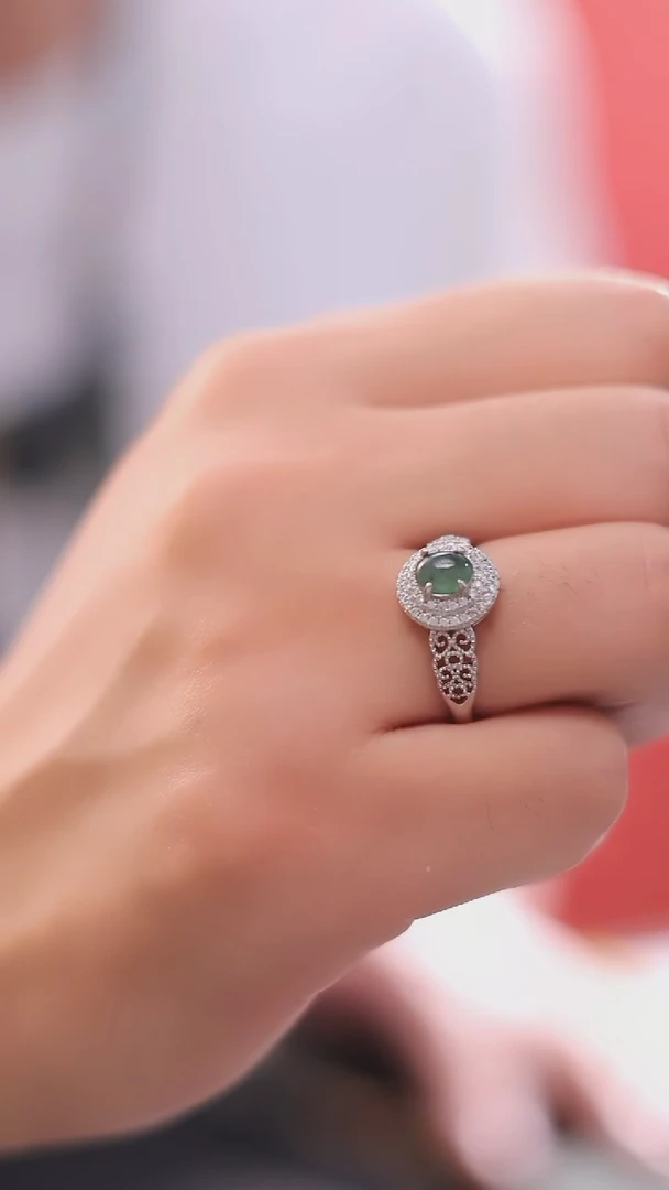 【闪购商品】翡翠戒指未镶嵌24小时内发货质保A货