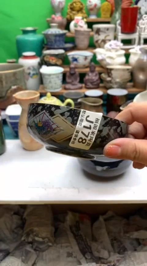 【闪购商品】盖碗海外回流瓷器