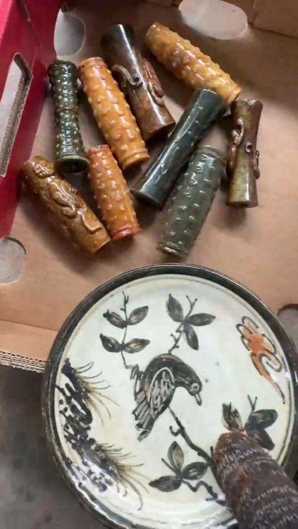 摆件白**者瓷摆件瓷摆件
