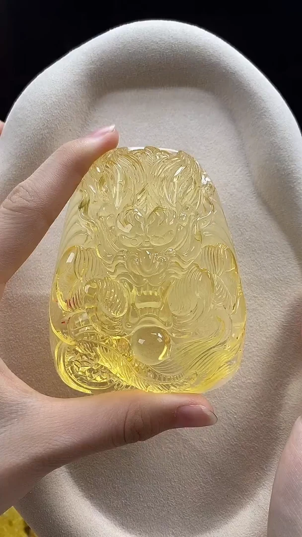 琥珀颈饰未镶嵌吊坠