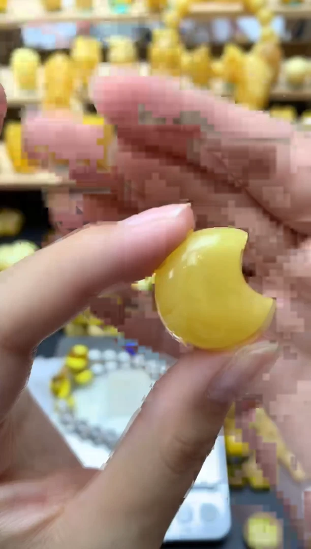 琥珀未镶嵌珠宝奇石077琥珀蜜蜡微瑕