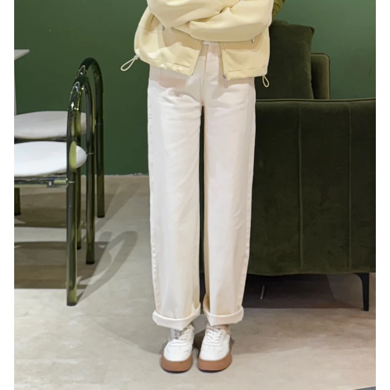 宿慕女款休闲裤春季时尚百搭休闲裤M000JU小雨洋气通勤温婉森系