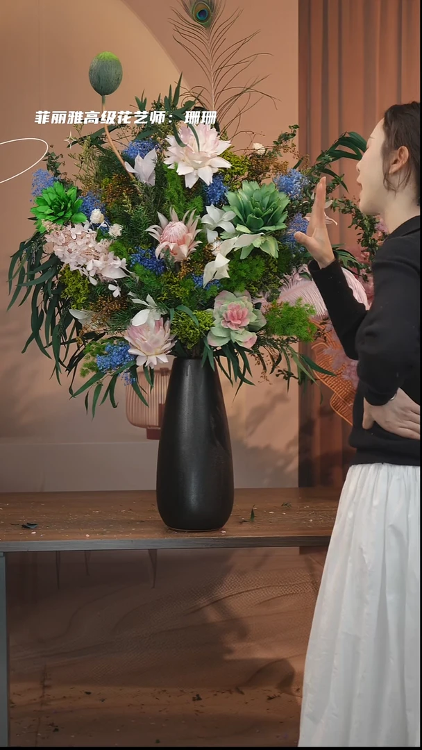 藤：单花束不带花瓶