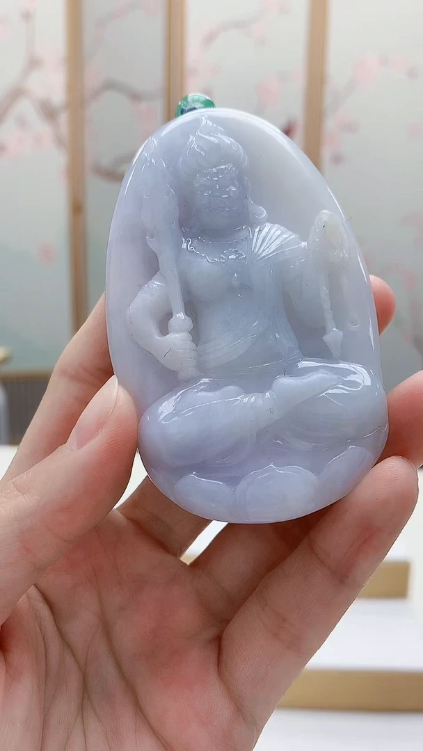 未镶嵌定制翡翠1502lr-毛货挂件44