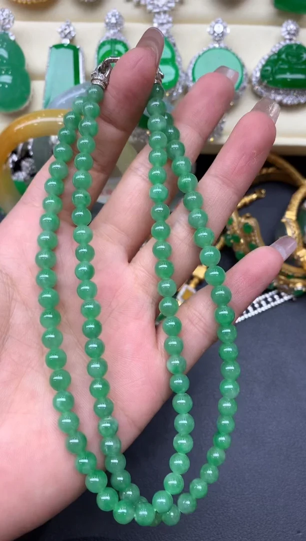 颈饰未镶嵌翡翠504-中国好珍宝·