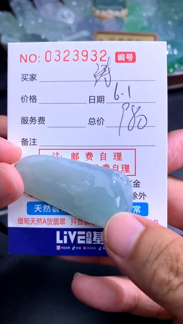 翡翠未镶嵌颈饰涛