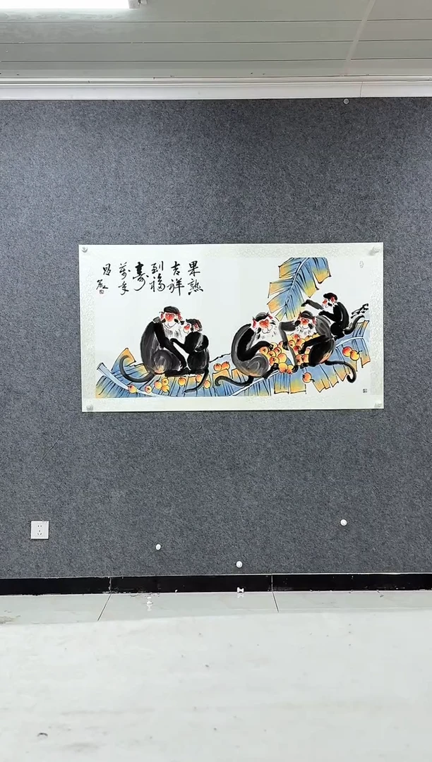 国画12写意花鸟-王冠人-8平尺