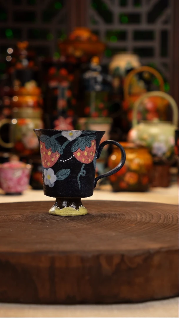 油画    手绘釉下彩