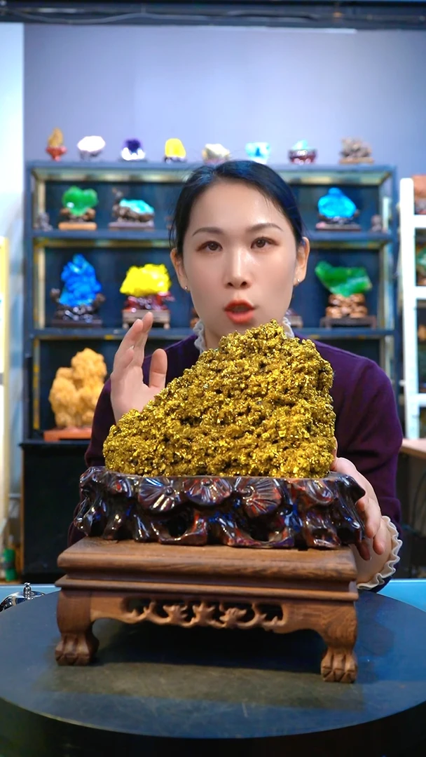 石材精品矿物晶体摆件